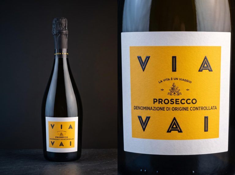 Bottle of prosecco Drinks marketing agency